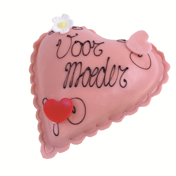 Afbeelding van Moederdag roze hartje