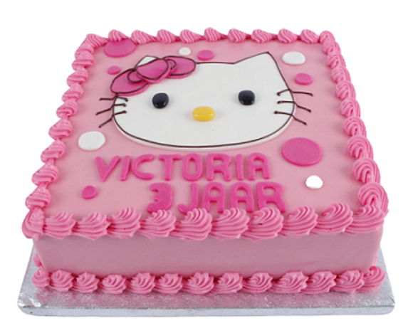 Afbeelding van Hello Kitty taart